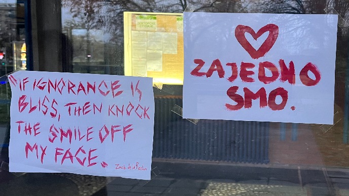 Pešaci kreću iz Beograda